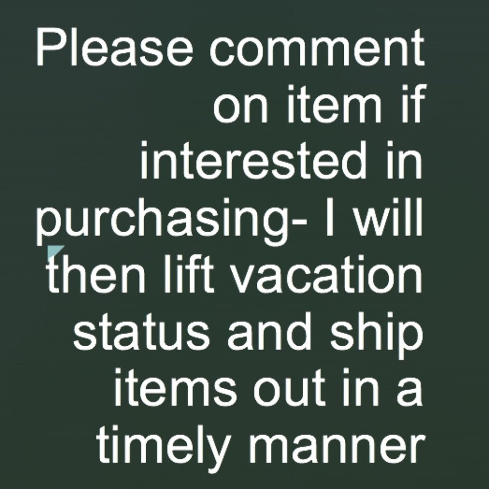 (not for sell)